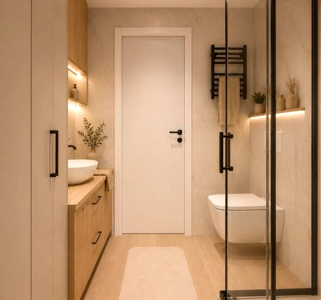 Modular home bathroom